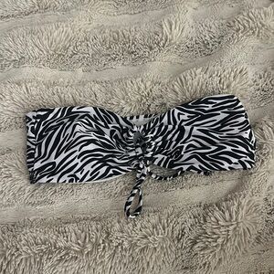 shein zebra bathing suit
